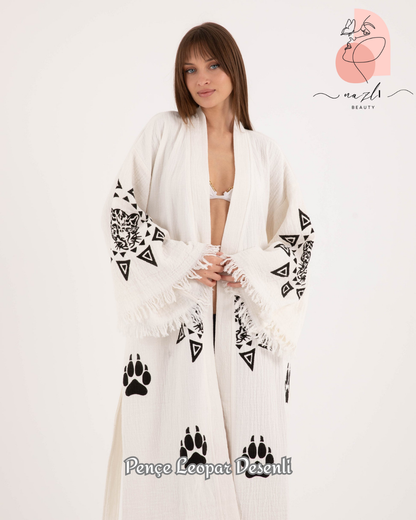 Kimono Bornoz - Müslin