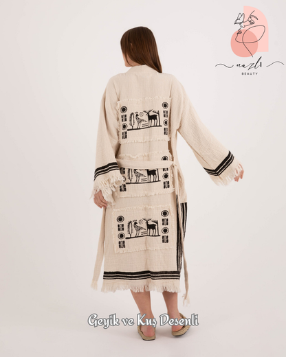 Kimono Bornoz - Müslin