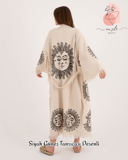 Kimono Bornoz - Müslin