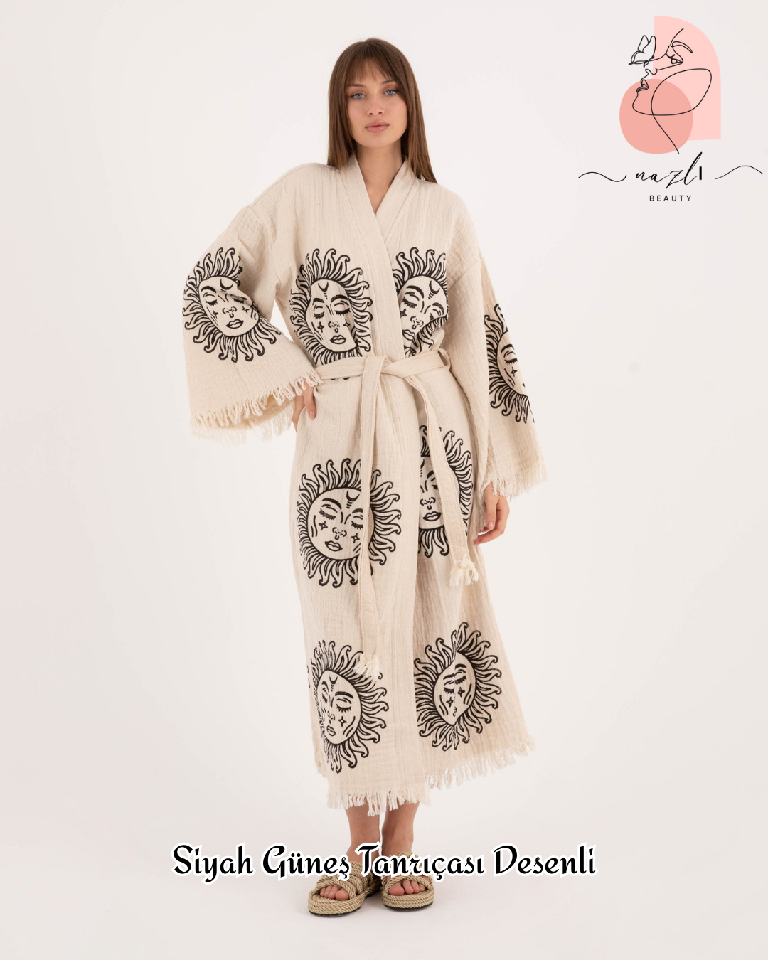 Kimono Bornoz - Müslin