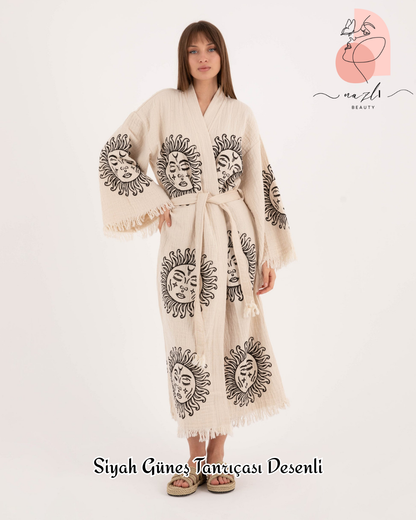 Kimono Bornoz - Müslin