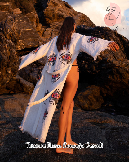 Kimono Bornoz - Müslin