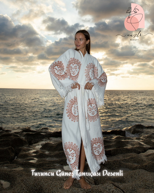 Kimono Bornoz - Müslin