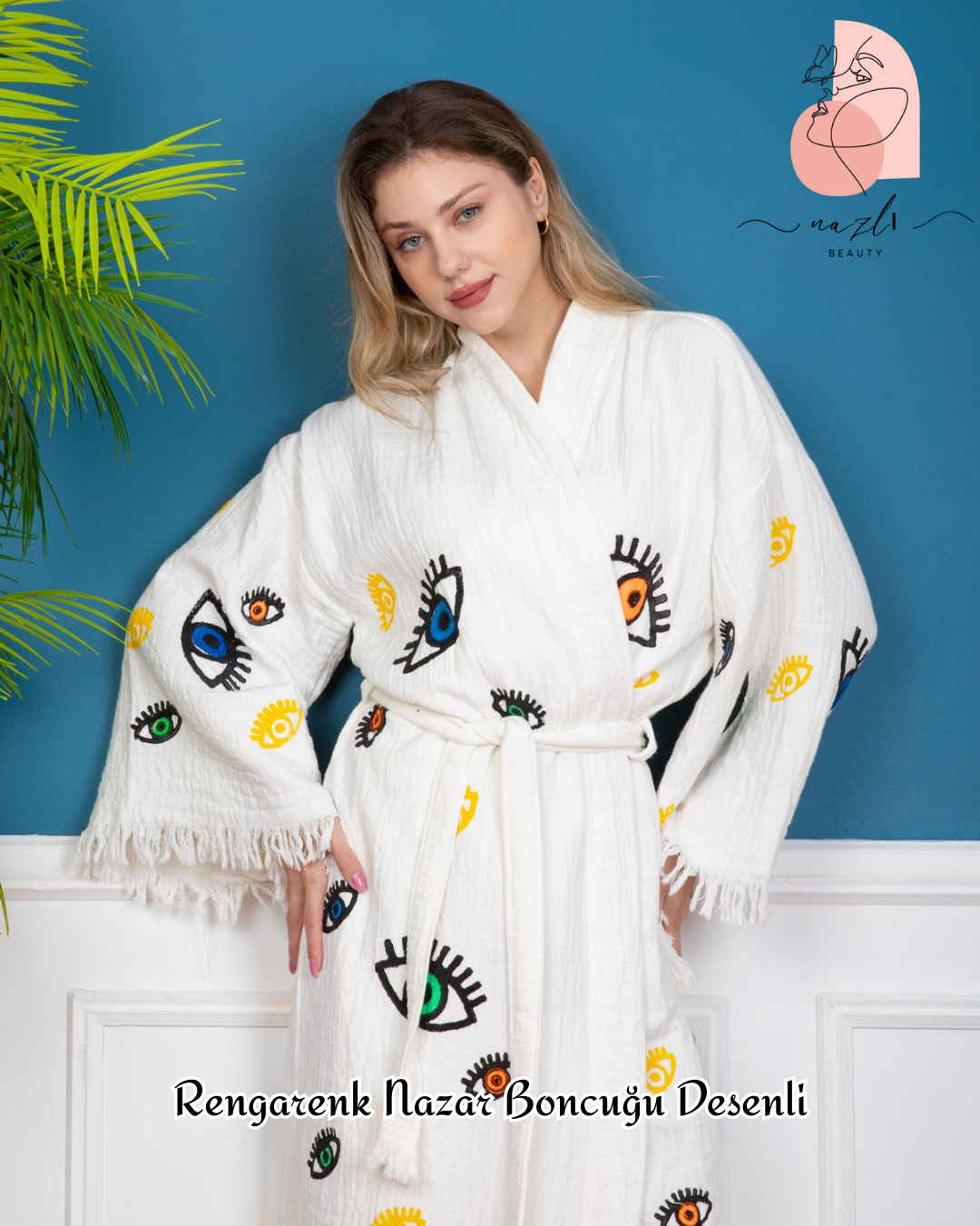 Kimono Bornoz - Müslin