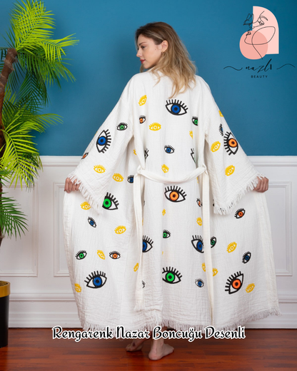 Kimono Bornoz - Müslin