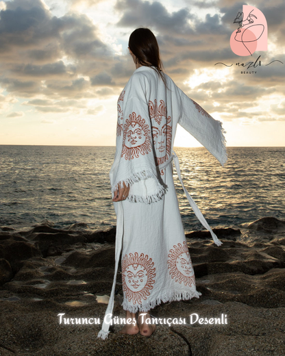 Kimono Bornoz - Müslin