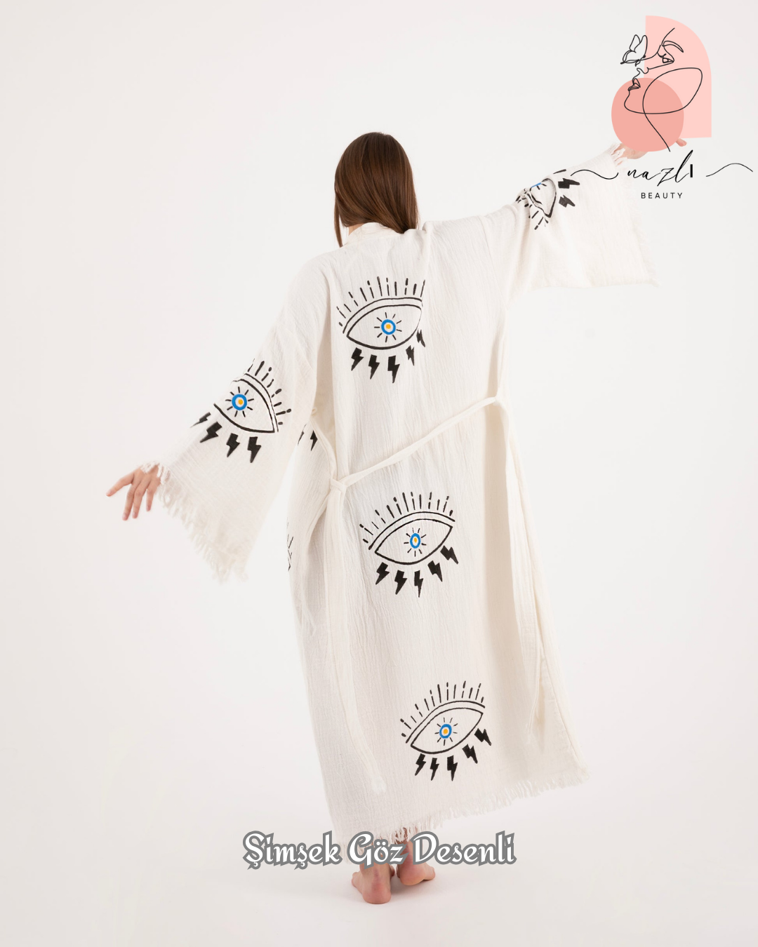 Kimono Bornoz - Müslin