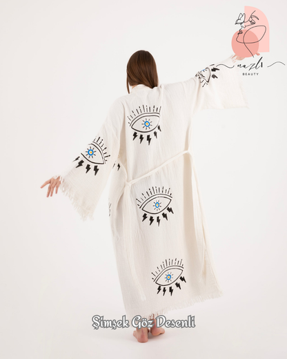 Kimono Bornoz - Müslin