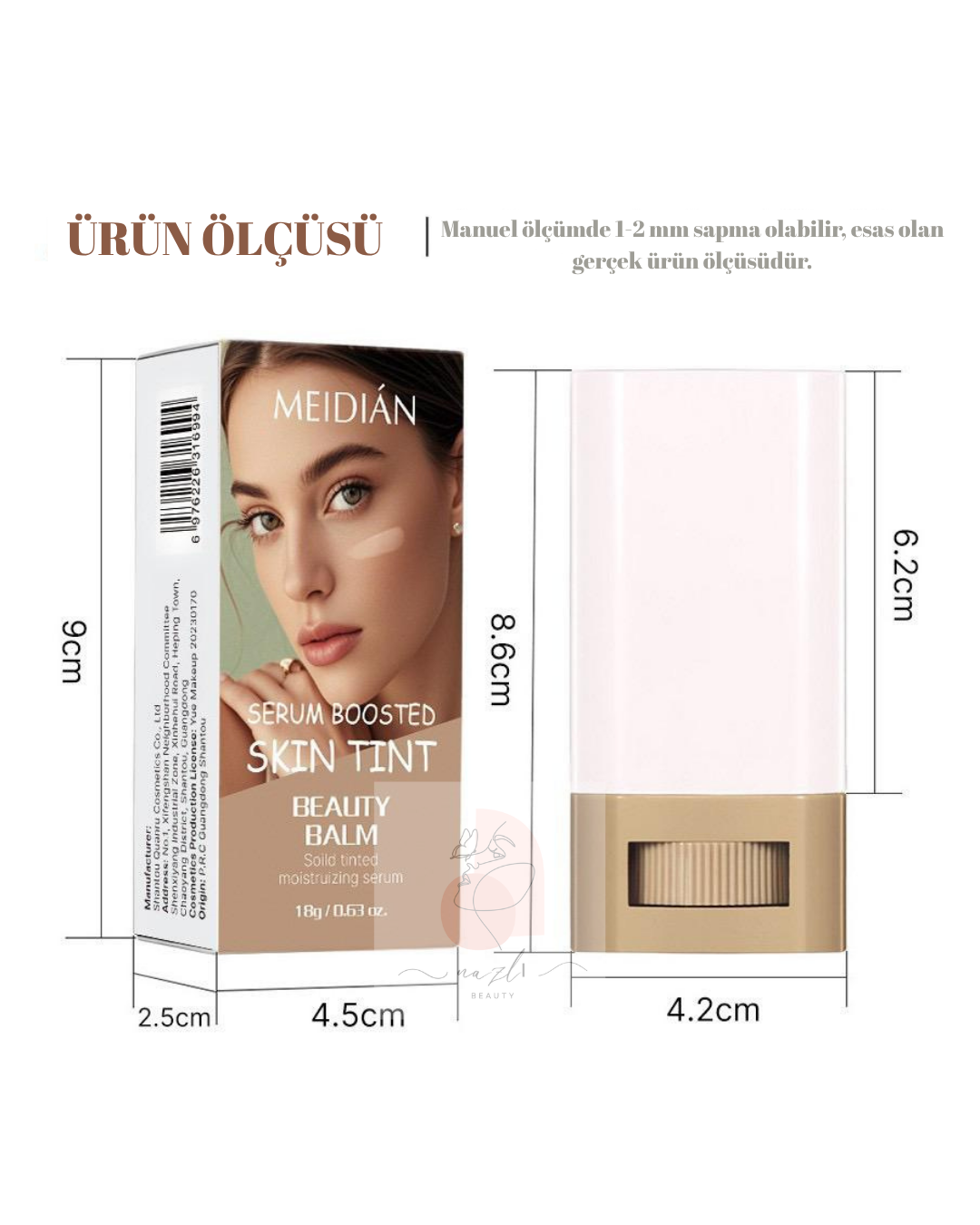 MEIDIAN Kapatıcı Fondöten